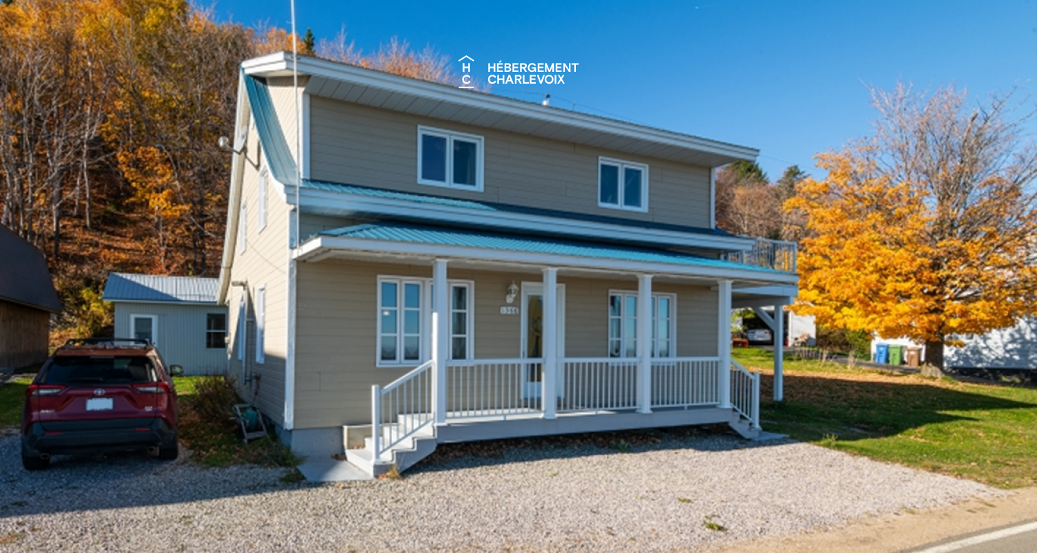 Le 1368 - Une vue sublime sur le fleuve St-Laurent à deux pas du Massif